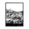 Stupell Industries Snow Cap Mountains High Contrast Black White Landscape Canvas Wall Art